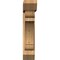 Ekena Millwork Olympic Slat Smooth Bracket w/ Offset Brace, Western Red Cedar, 7 1/2"W x 32"D x 36"H BKT0806X32X36OLY06SWR - alternate 3